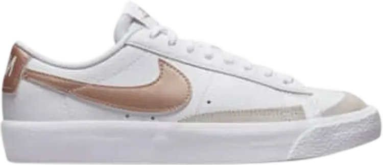 

Кроссовки Nike Blazer Low '77 GS 'White Metallic Red Bronze', белый