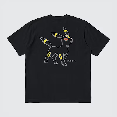

Футболка Uniqlo Pokemon, черный