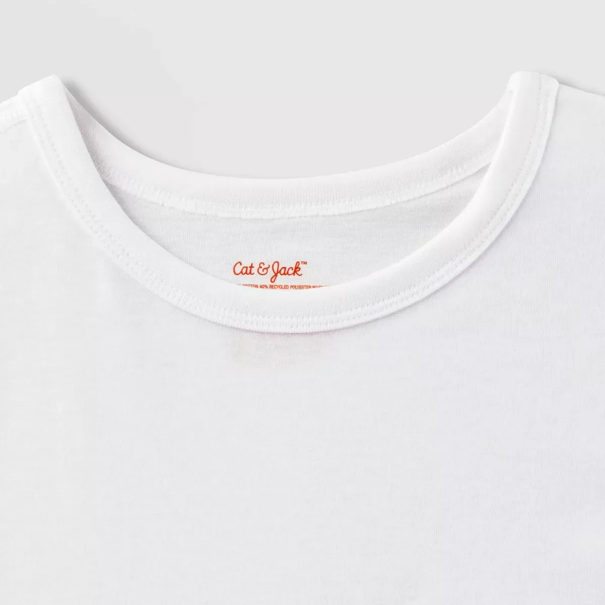 Детский комплект боди с коротким рукавом 2 шт Sensory Friendly GIRLS 4-16 SEPARATES, White — фото 3