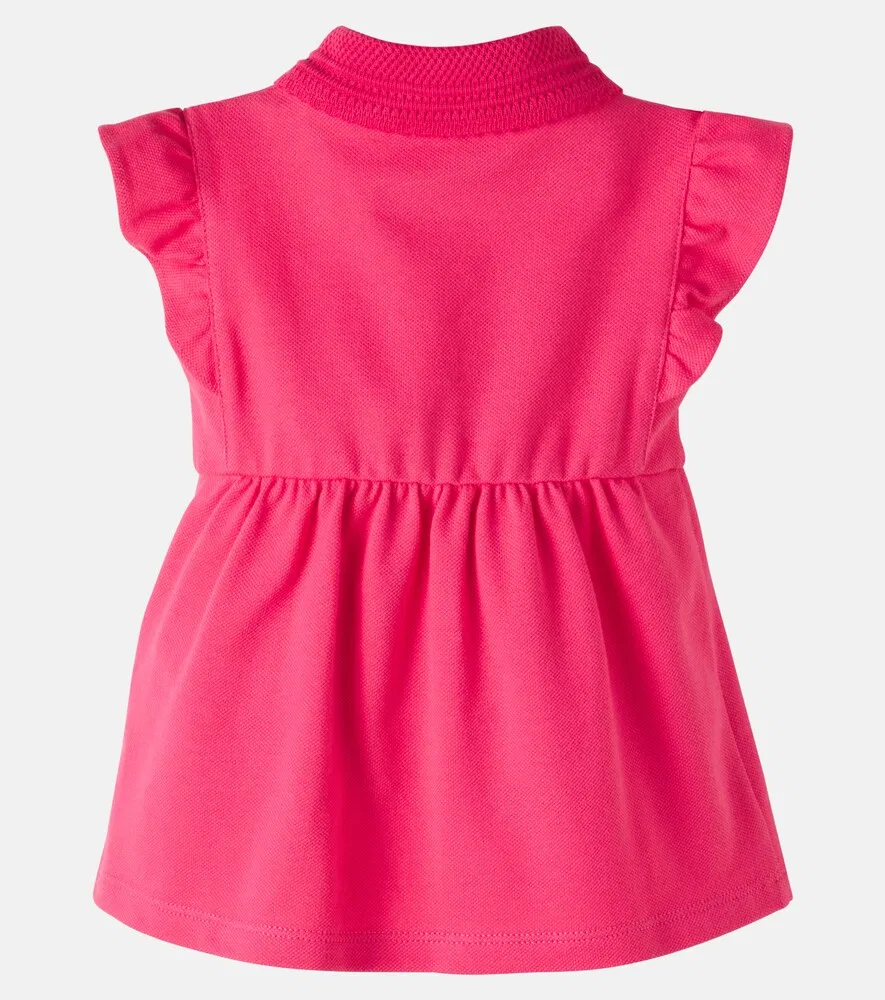 Платье из хлопковой смеси Mr Men Little Miss Gucci Kids, розовый — фото 3