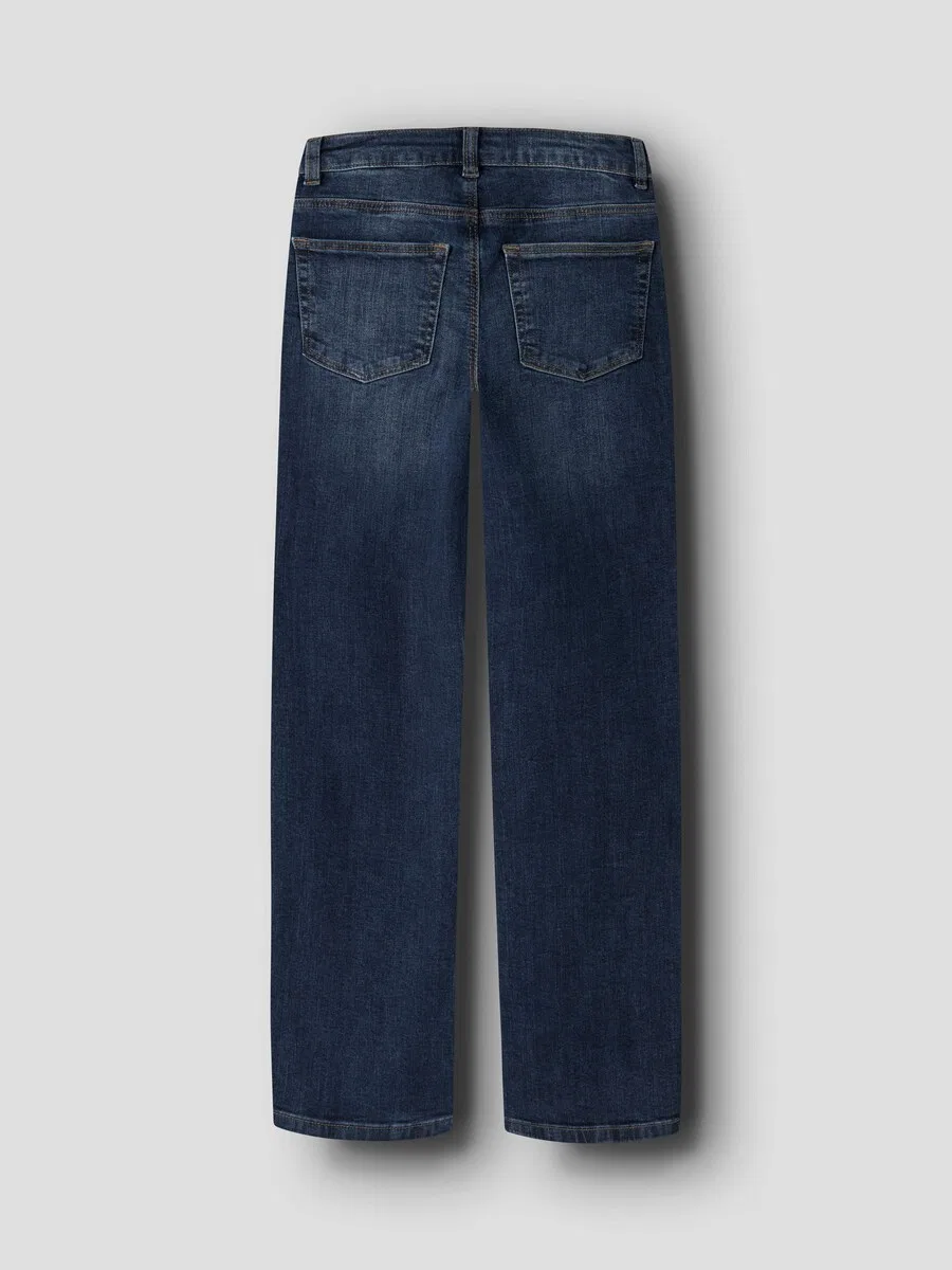 Джинсы LMTD Regular Jeans 'NLFBLI' темно-синего цвета — фото 2