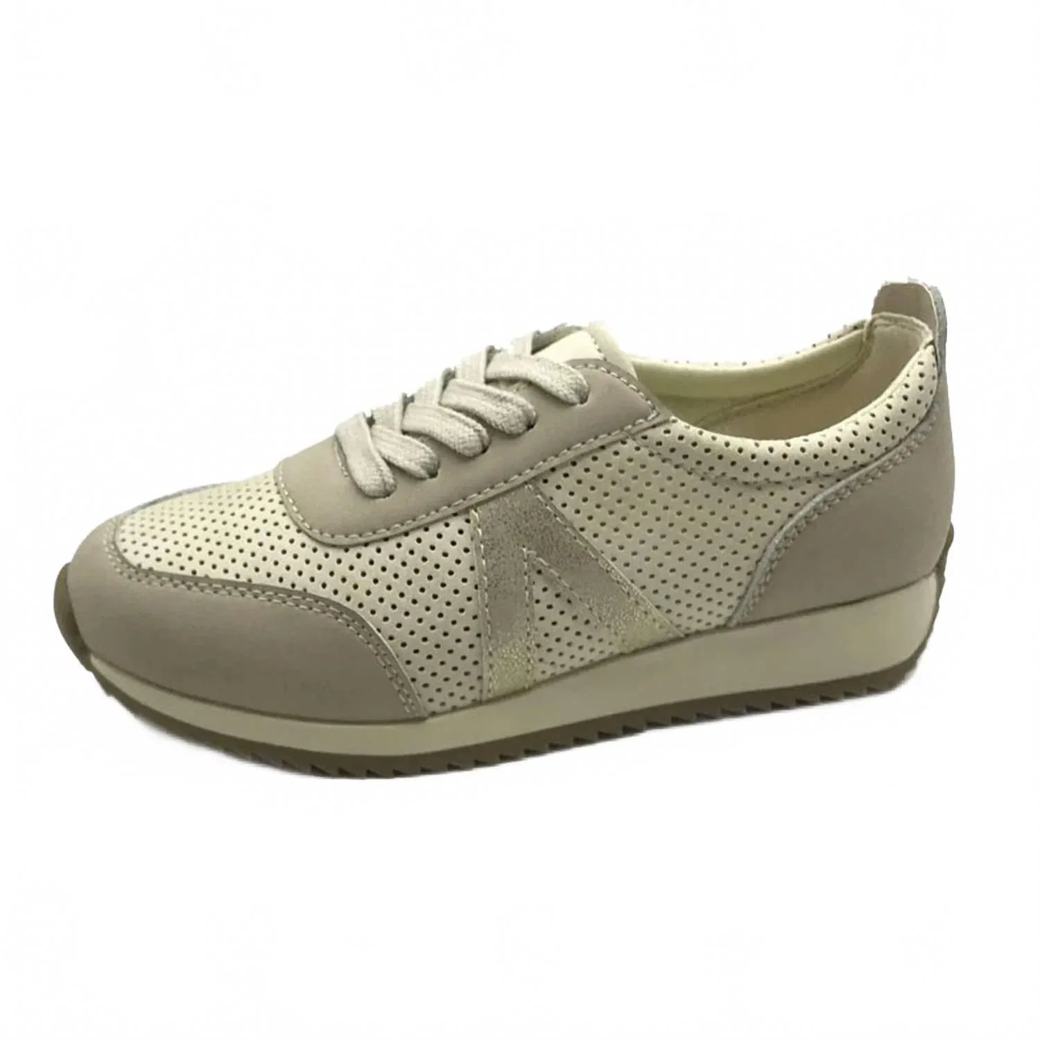 Детские кроссовки для девочек с шнуровкой Lil Lena Mia Shoes, Mushroom