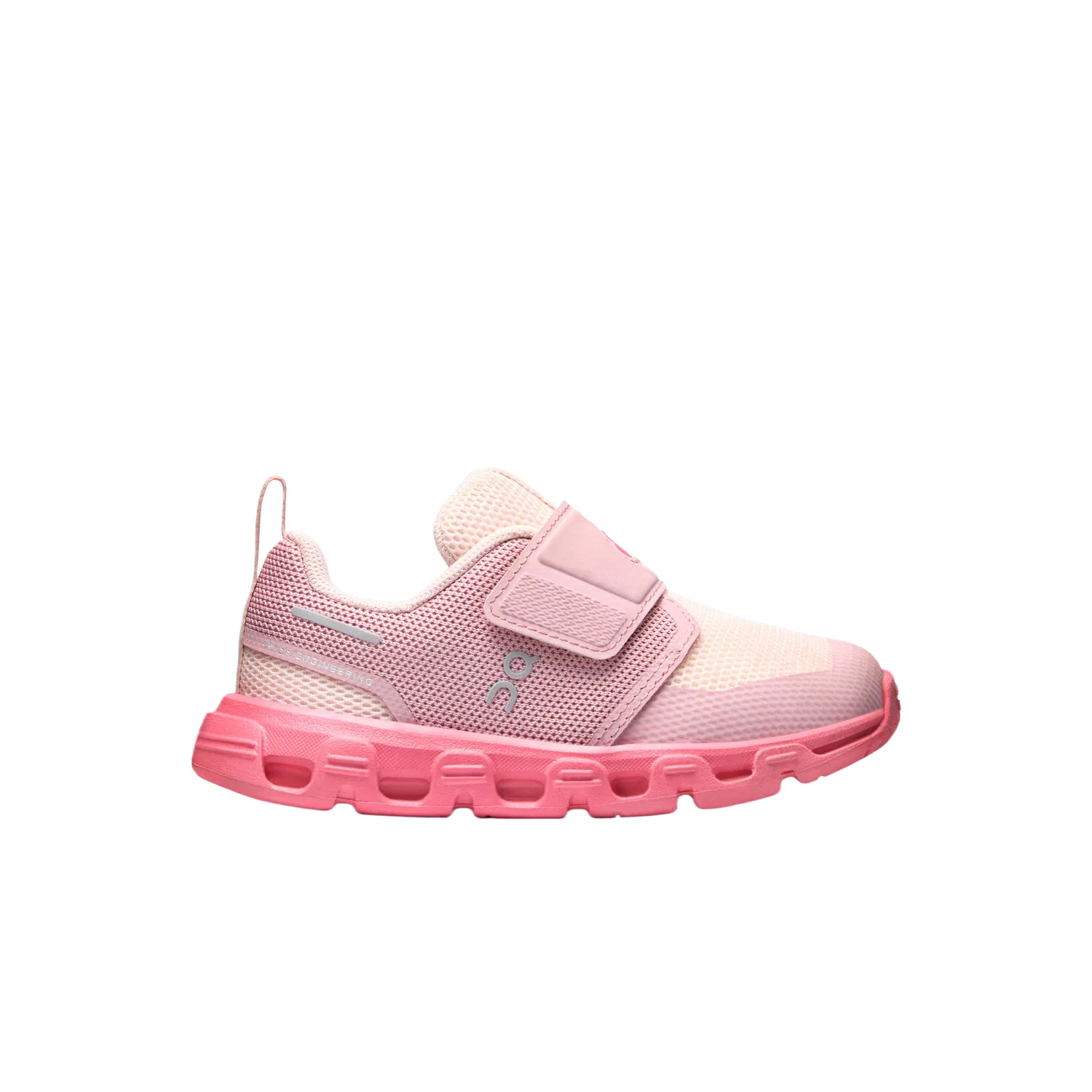 Детские повседневные кроссовки для девочек On Baby, Цвет Cotton Candy Pink/Camellia Pink — фото 3