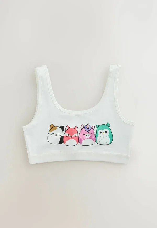 Футболка с животными Squishmallow crop 3 pack Next, green purple, зеленый/фиолетовый — фото 4