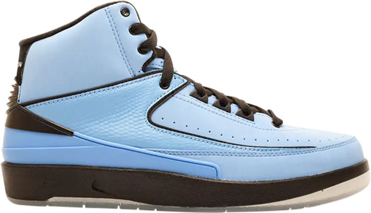 

Кроссовки Air Jordan 2 Retro QF University Blue, синий
