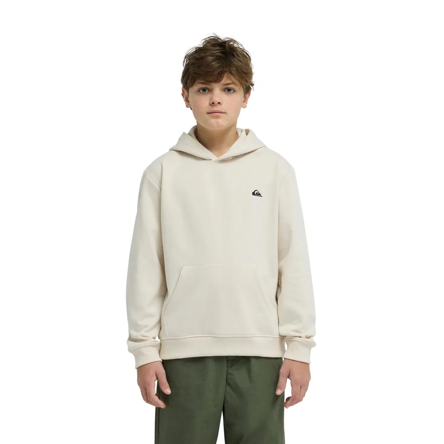 Детская худи для мальчиков хлопковая Basic Quiksilver, Blanco