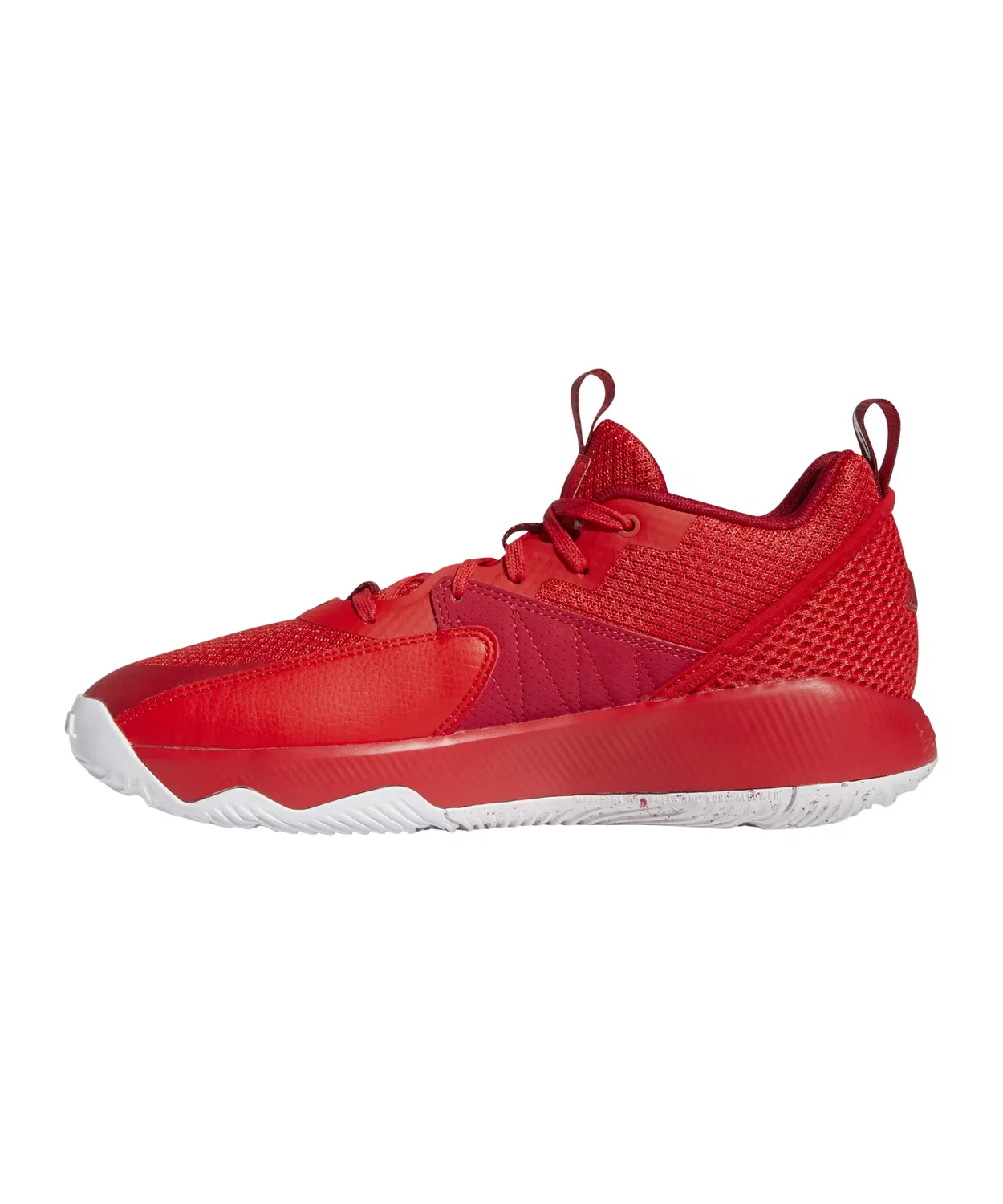 Детские кроссовки для мальчиков с легкой подошвой Dame Certified Adidas, Rosso Rojbri Tmpwrd — фото 2