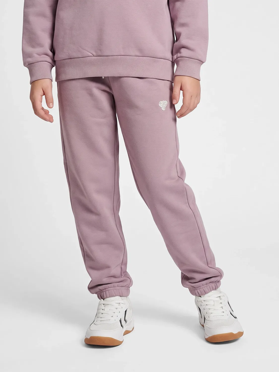 Штаны с регулируемым поясом Hmljr Loose Hummel, цвет морской туман