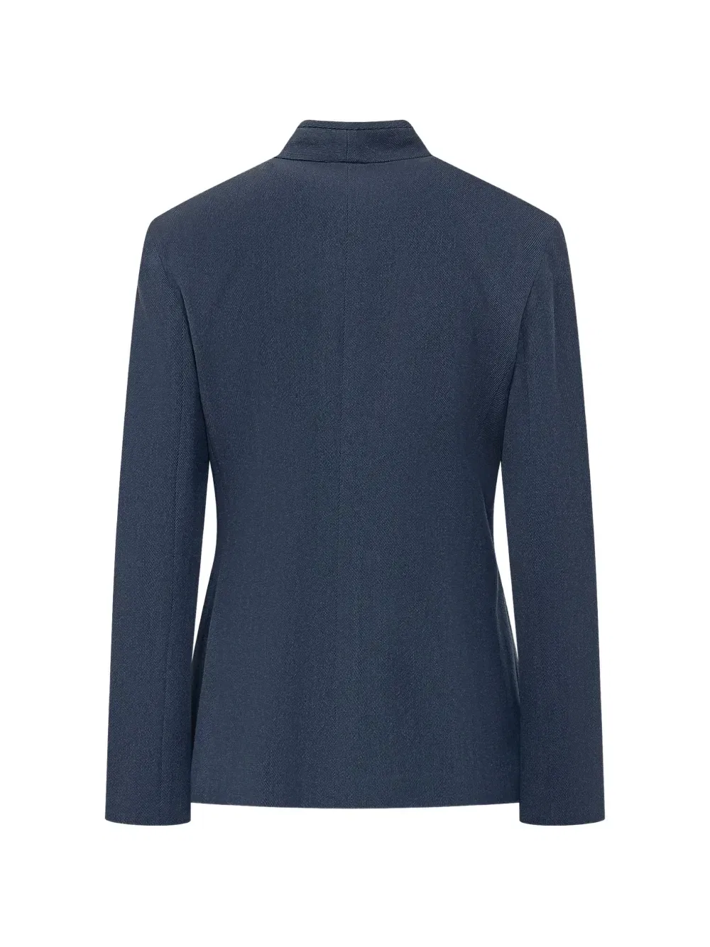 Куртка с нагрудником из крепового габардина Signature Capsule EMPORIO ARMANI, синий — фото 2