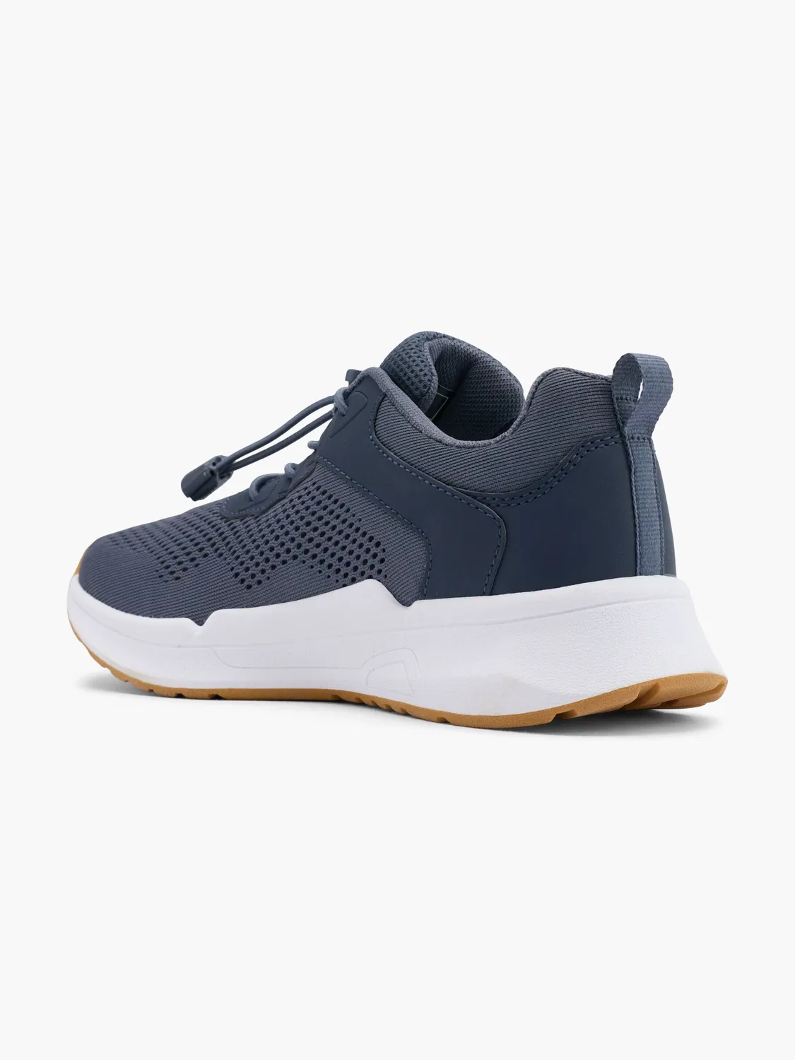 Детские кеды на шнуровке Slip On Vty, темно-синий — фото 3