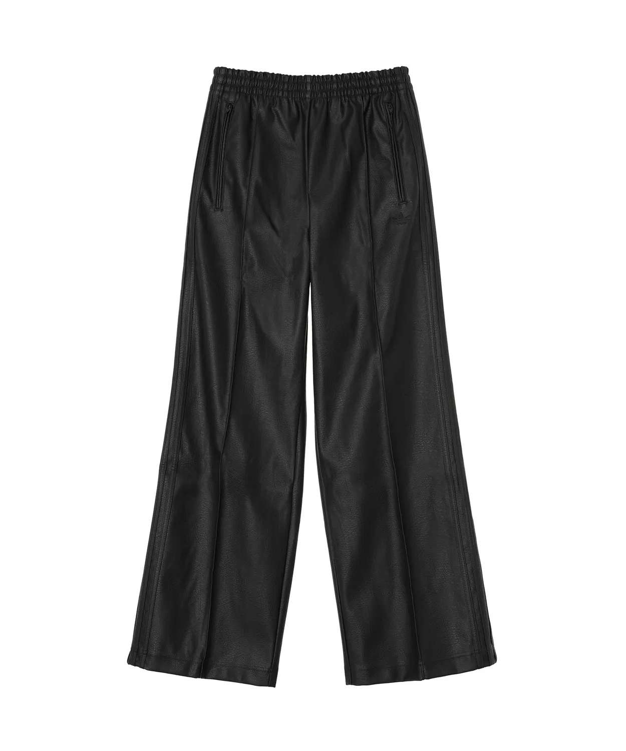 Мужские свободные брюки-багги с принтом Firebird Loose Pleather Pant Adidas, Black