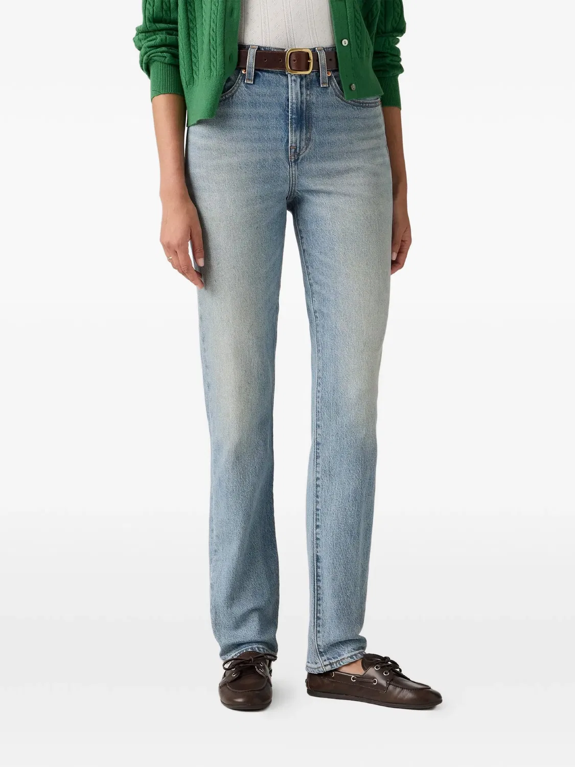 Джинсы Wedgie Slim синие Levi's, синий