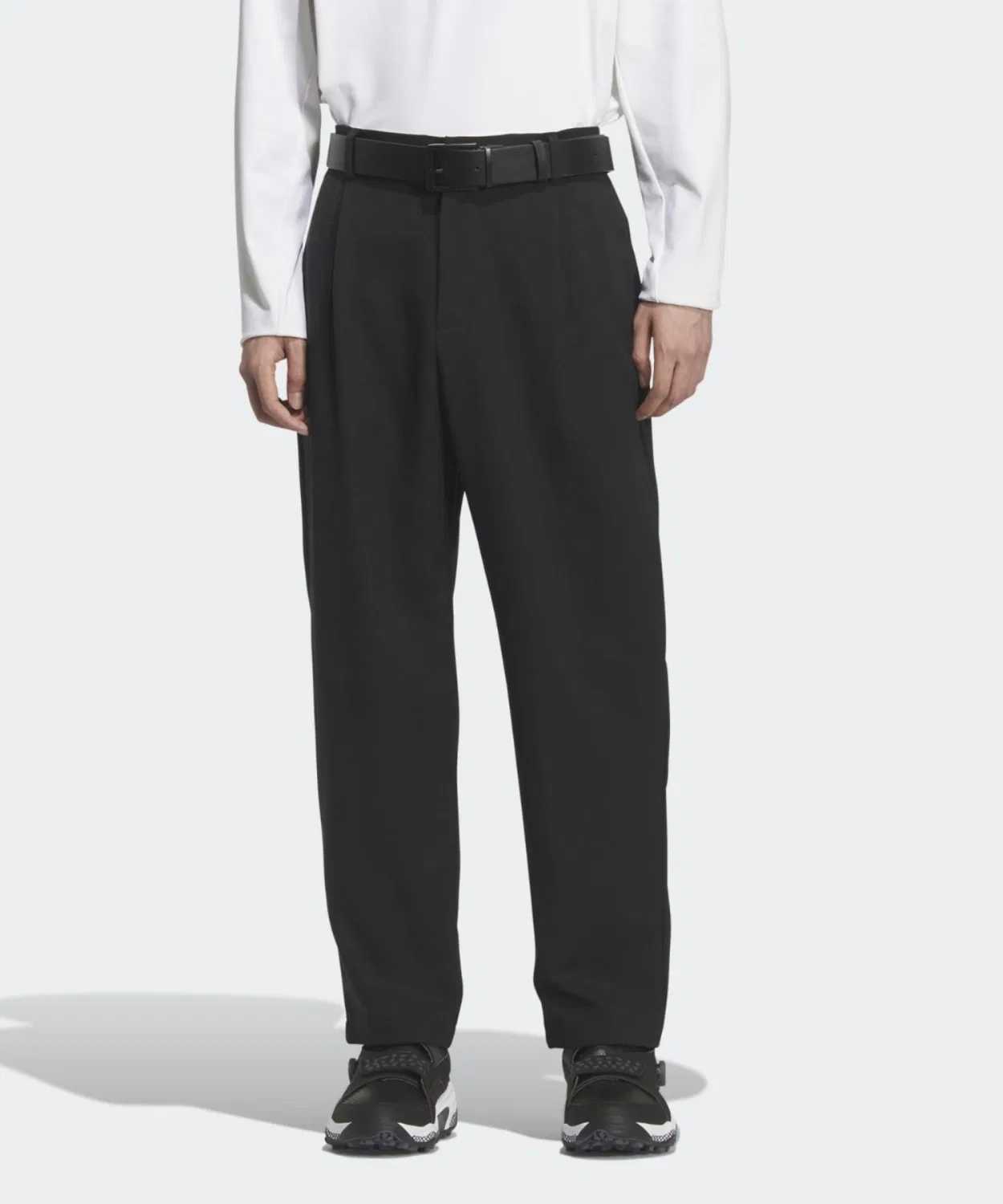 Мужские классические брюки свободного кроя с широкими штанинами EX STRETCH ACTIVE Adidas Golf, Black