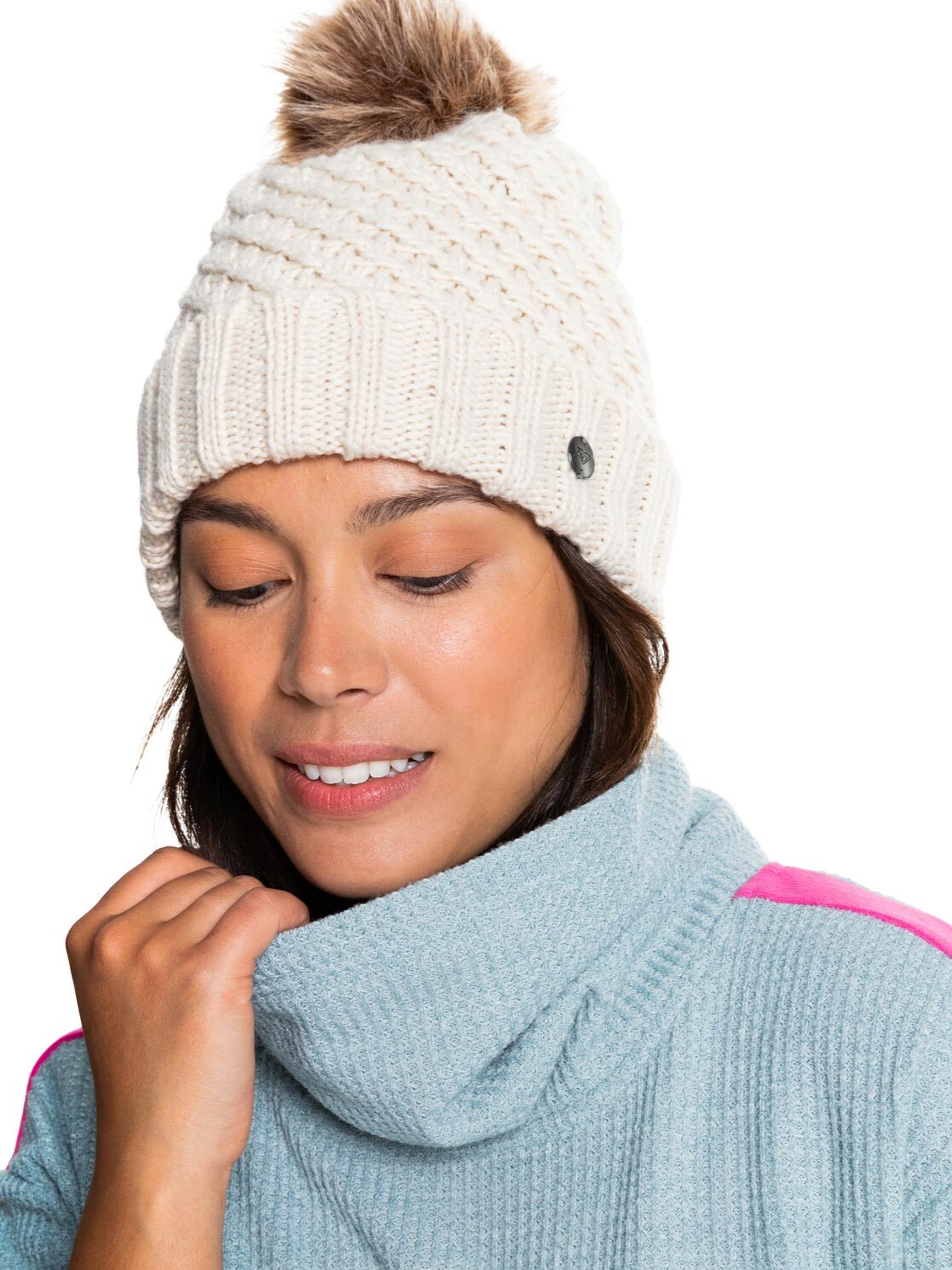 

Зимняя шапка Roxy BLIZZARDBEANIE, белый