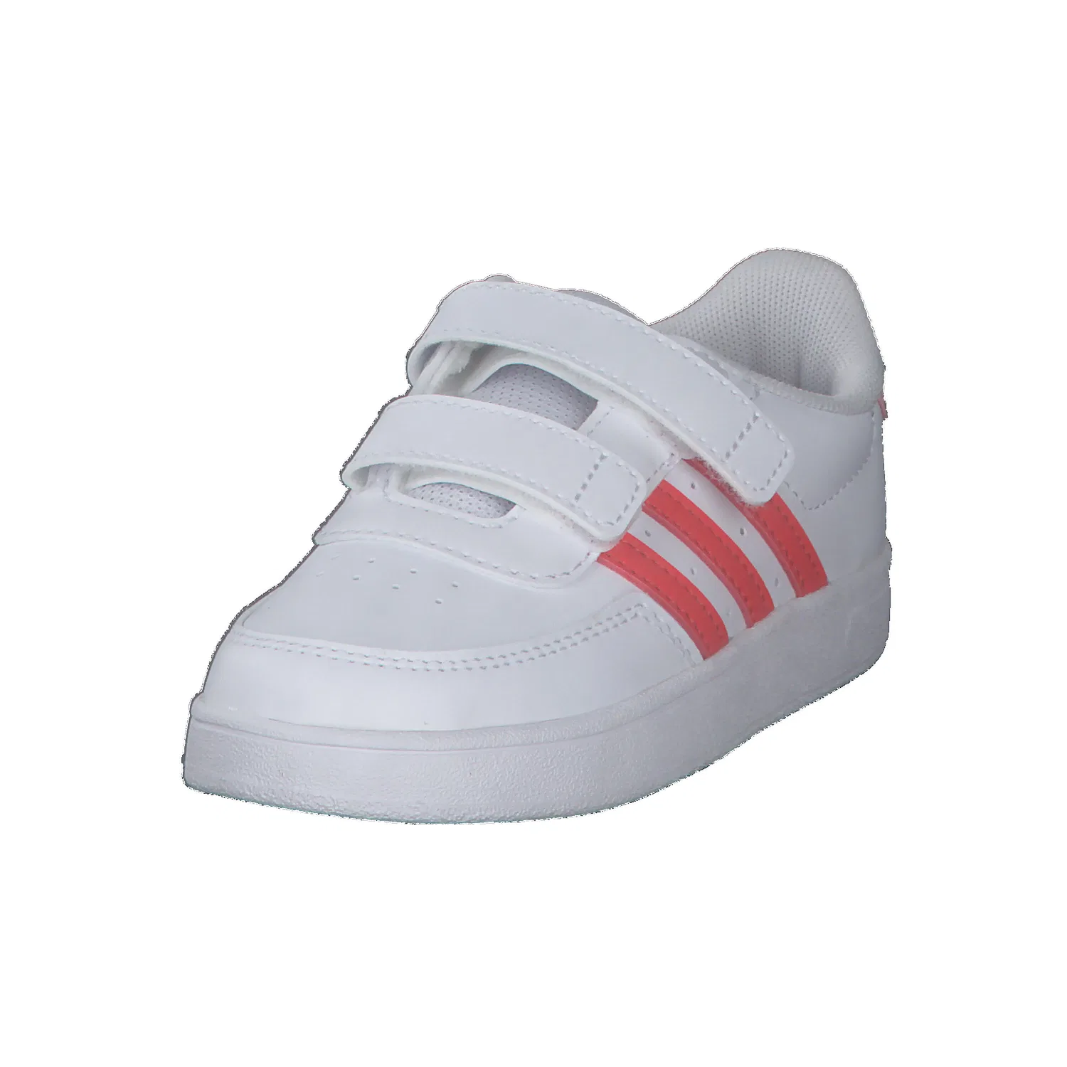 Детские кроссовки с липучками Breaknet 2.0 CF I Adidas, Weiss Rot — фото 4