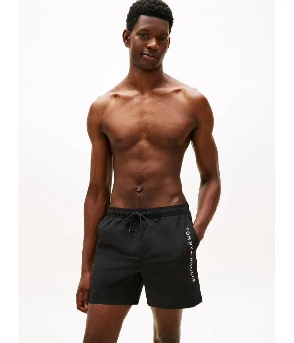Мужские плавки regular fit Tommy Hilfiger, черный
