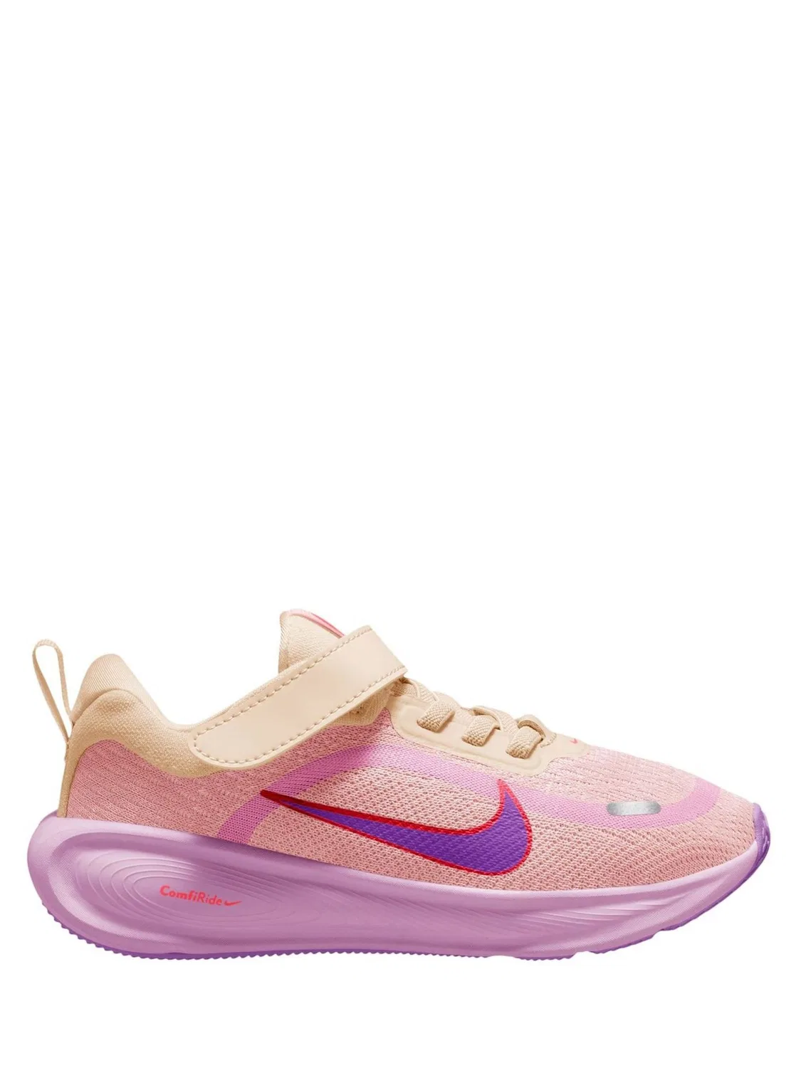 Кроссовки детские Nike Stellar Ride, белые/розовый — фото 2