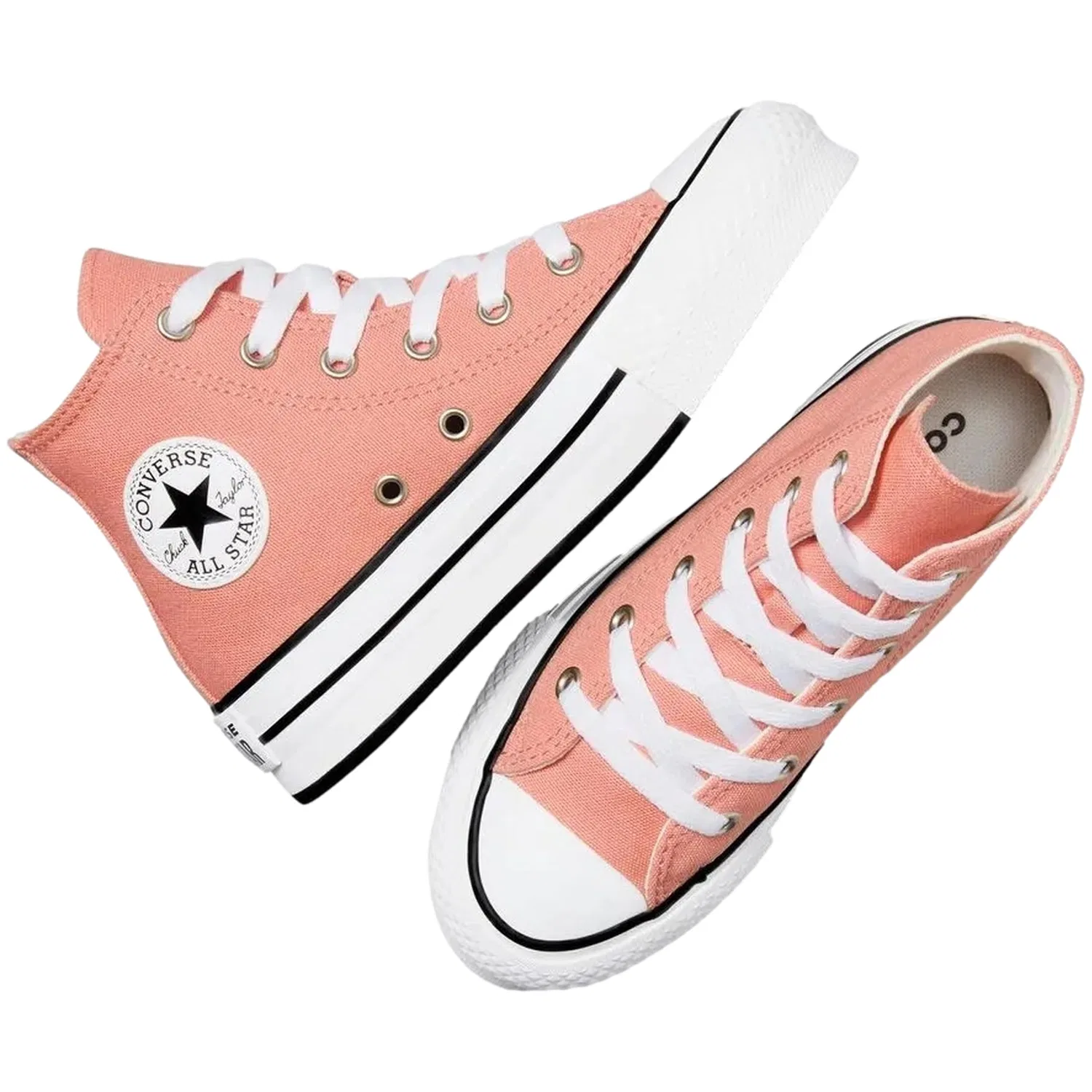 Детские кроссовки Converse A11976C, Orange — фото 3