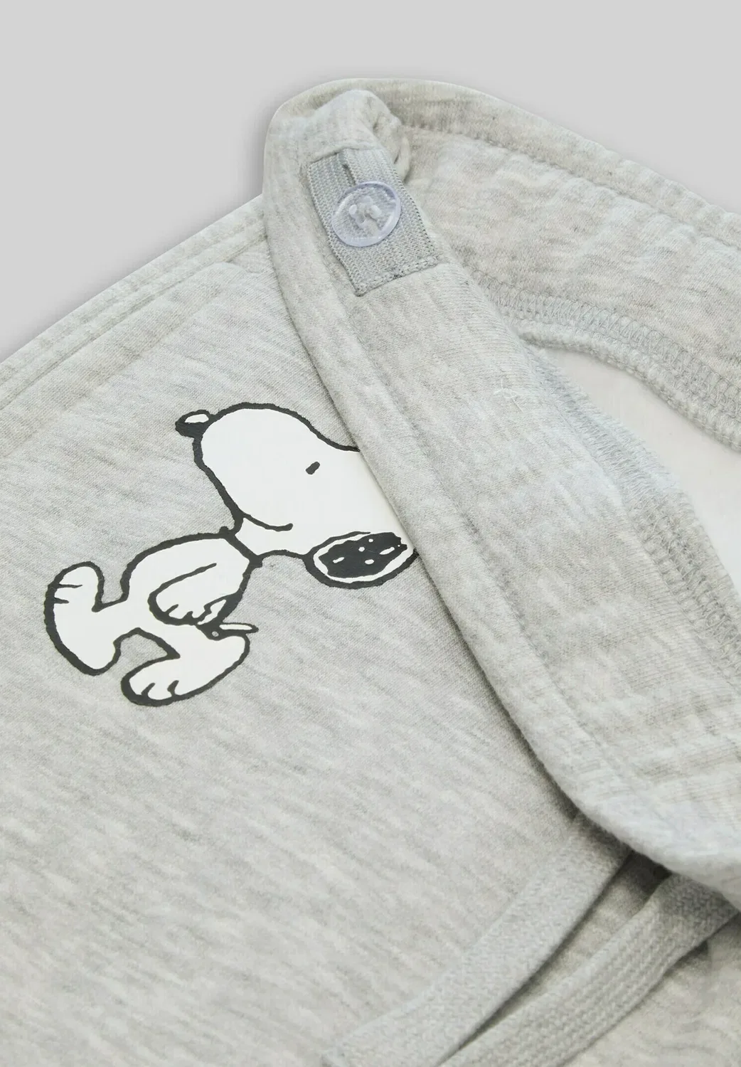 Спортивные штаны Hosen & Chino с принтом Snoopy, меланжевая оптика - спортивные штаны Tom Tailor, Light Stone Grey Melange — фото 3