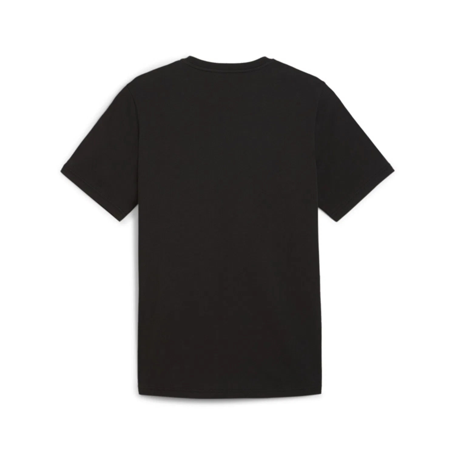 Детская хлопковая футболка regular fit PUMA, Black — фото 4