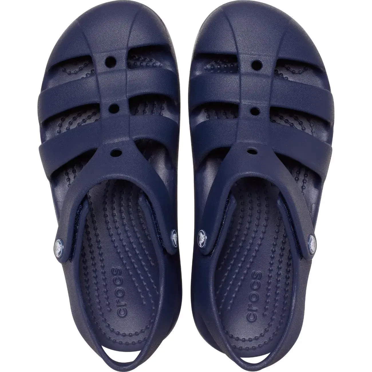 Детские сандалии для мальчиков Classic Fisherman T Crocs, Azul Marino — фото 3