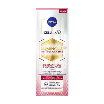 Сыворотка для лица антивозрастная NIVEA Cellular Luminous630, 30 мл