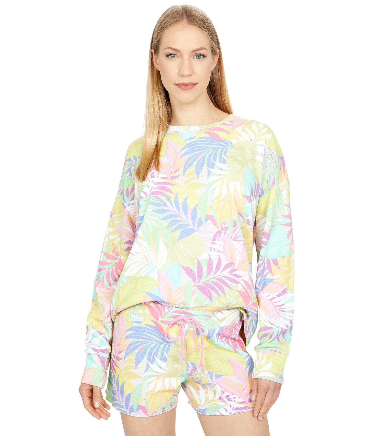 

Худи SUNDRY, Tropical Oversize Pull Over French Terry Sweatshirt, Желтый, Худи SUNDRY, Tropical Oversize Pull Over French Terry Sweatshirt