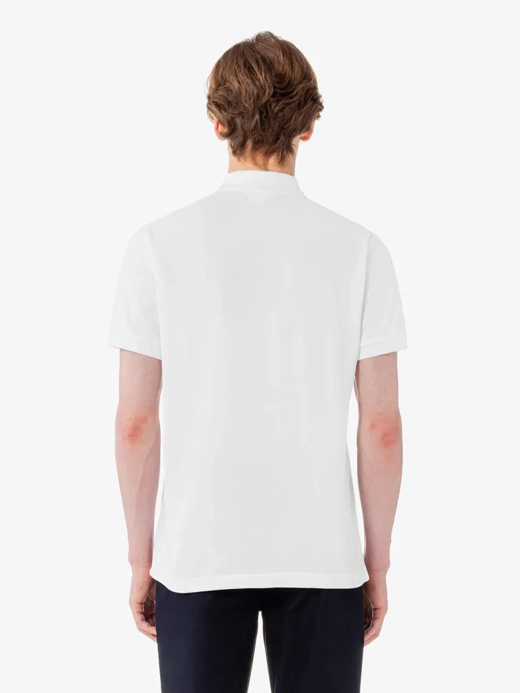 Футболка с коротким рукавом, Regular Fit, Polo LACOSTE, White — фото 3