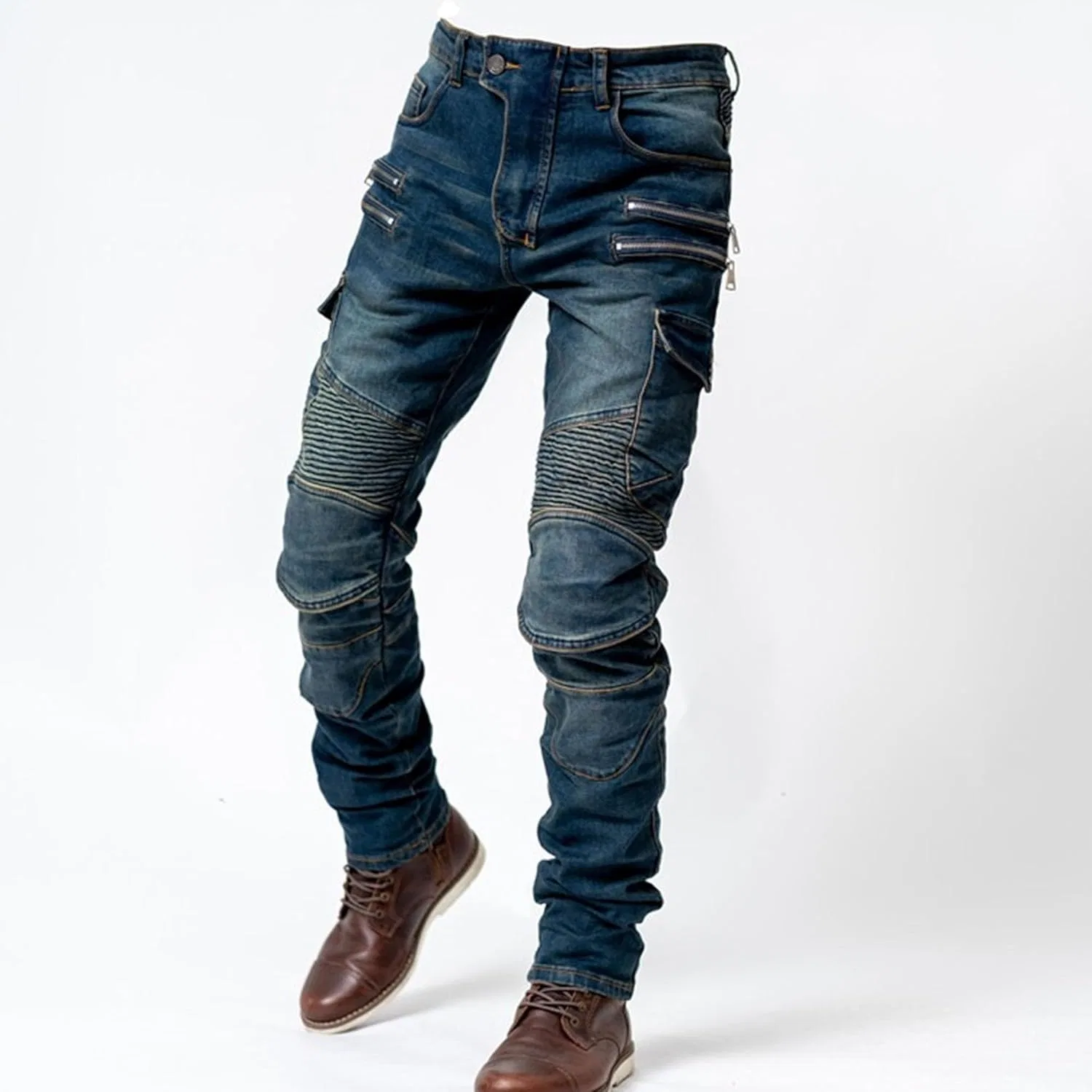 Джинсы, Regular Fit, Blue — фото 3