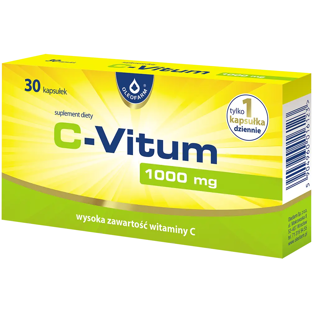 

Oleofarm C-Vitum биологически активная добавка, 30 капсул/1 упаковка