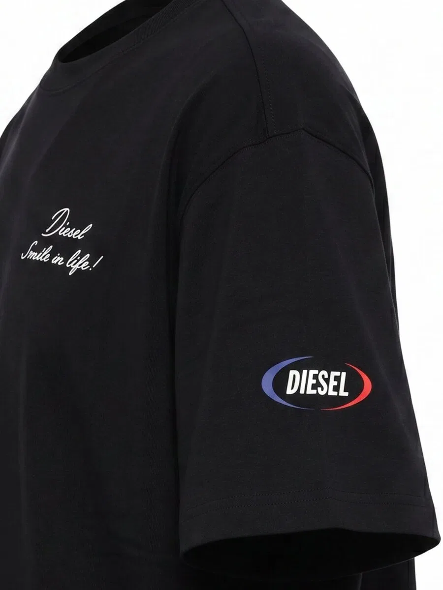 Рубашка DIESEL черного цвета — фото 2