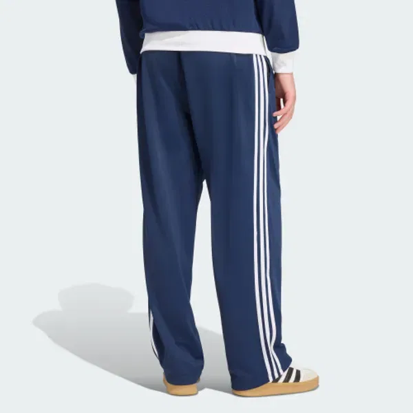Спортивные брюки свободного кроя Adicolor, Adidas, ночной индиго, белый — фото 3