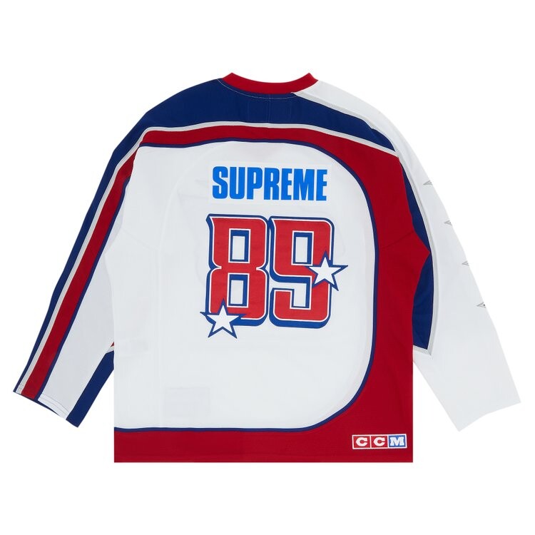 Джерси Supreme x CCM All Stars Hockey, белый — фото 3
