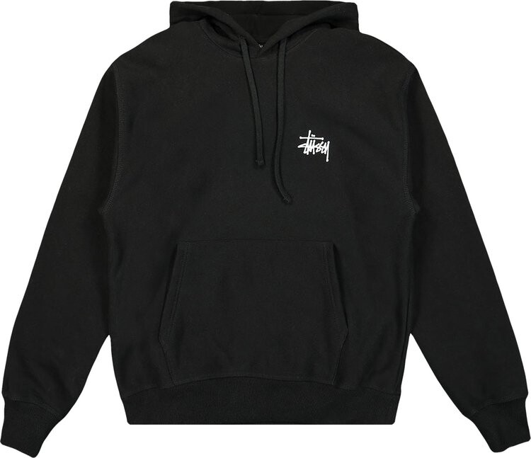 

Толстовка Stussy Basic Hood 'Black', черный