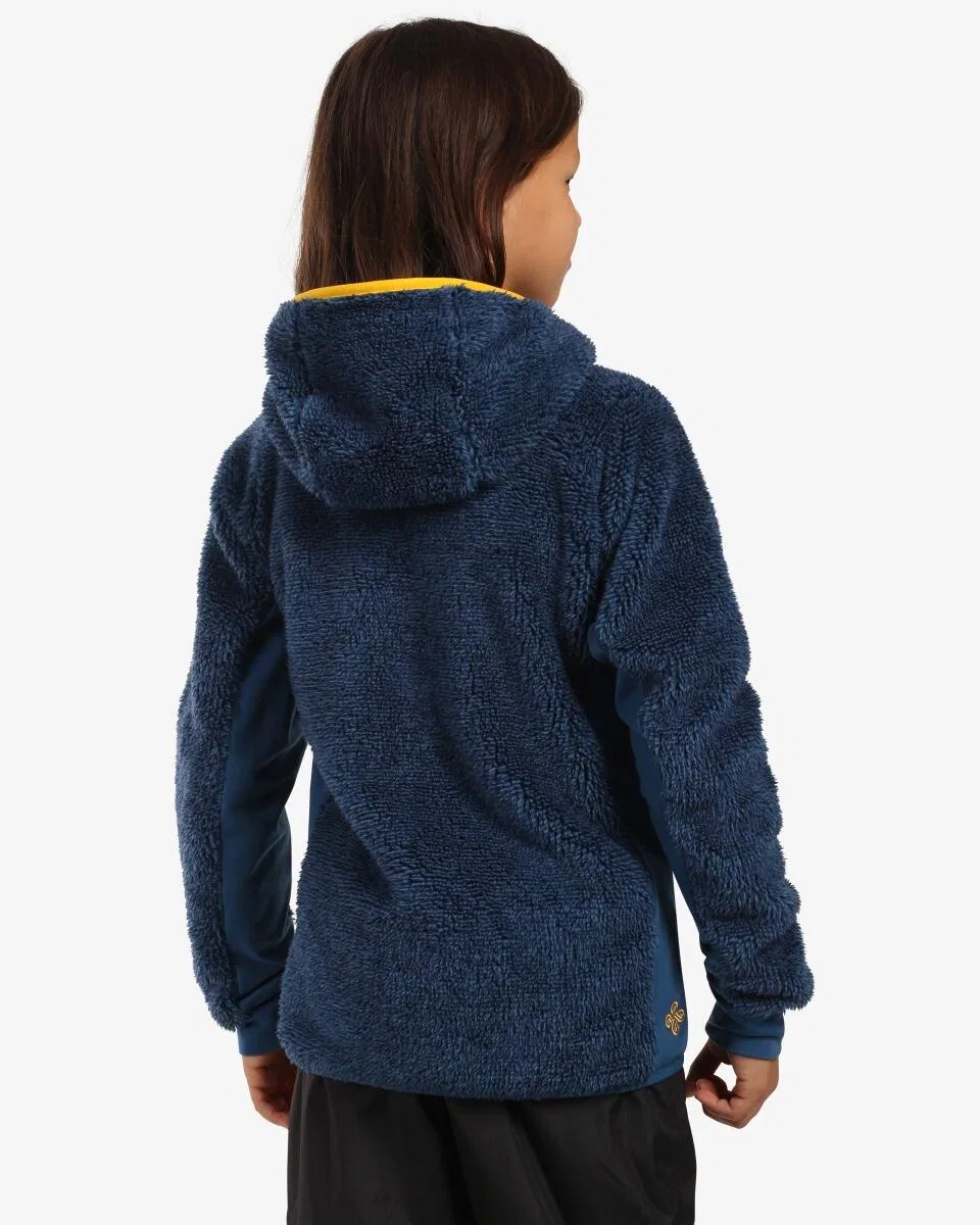 Детское худи для мальчиков с флисом NORKA-JB Kilpi, Dark Blue — фото 2