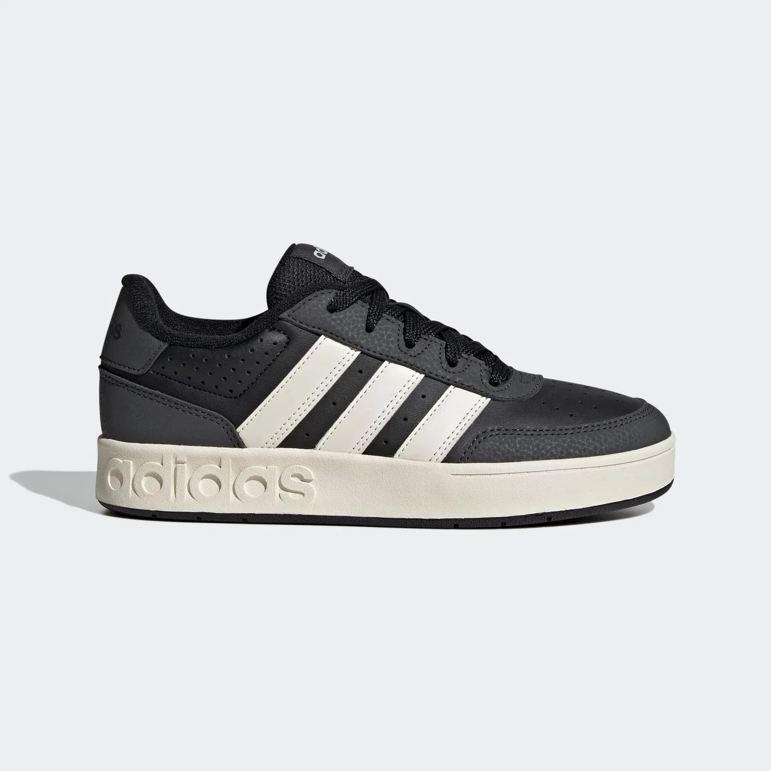 Детские кроссовки с низким силуэтом Adidas Sportswear, Core Black/Off White/Carbon — фото 2