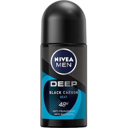 

Мужской роликовый антиперспирант Deep Black Carbon 48h - 50 мл Nivea