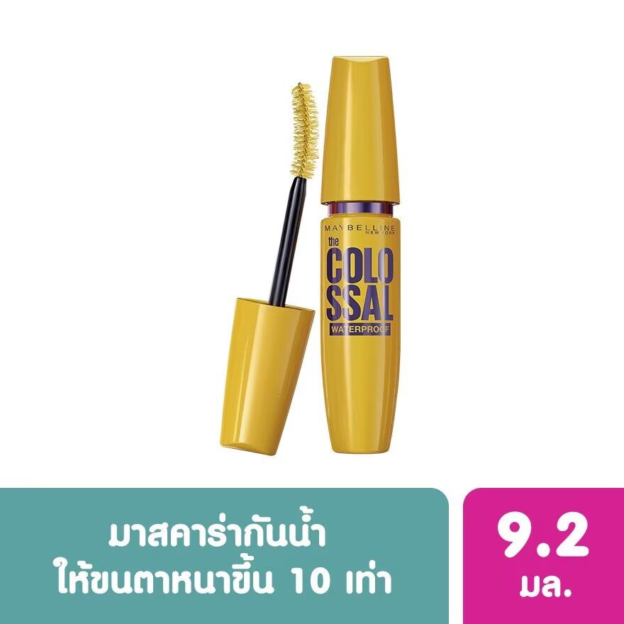 

Maybelline New York Colossal Водостойкий Black 9,2 мл, Black