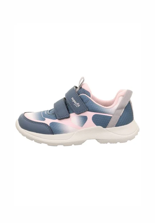 Низкие кроссовки Superfit, Blau/Rosa
