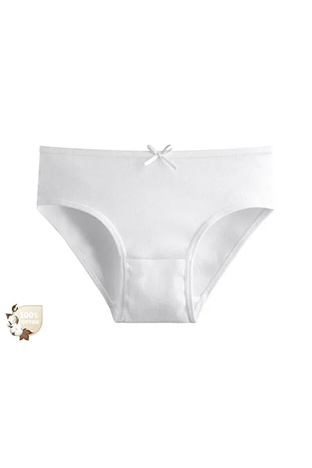 Детский комплект трусов для девочек хлопковый Donella, White — фото 2