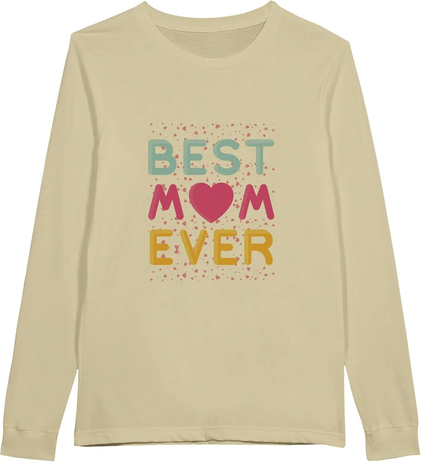 Футболка с длинным рукавом Premium Unisex, Natural
