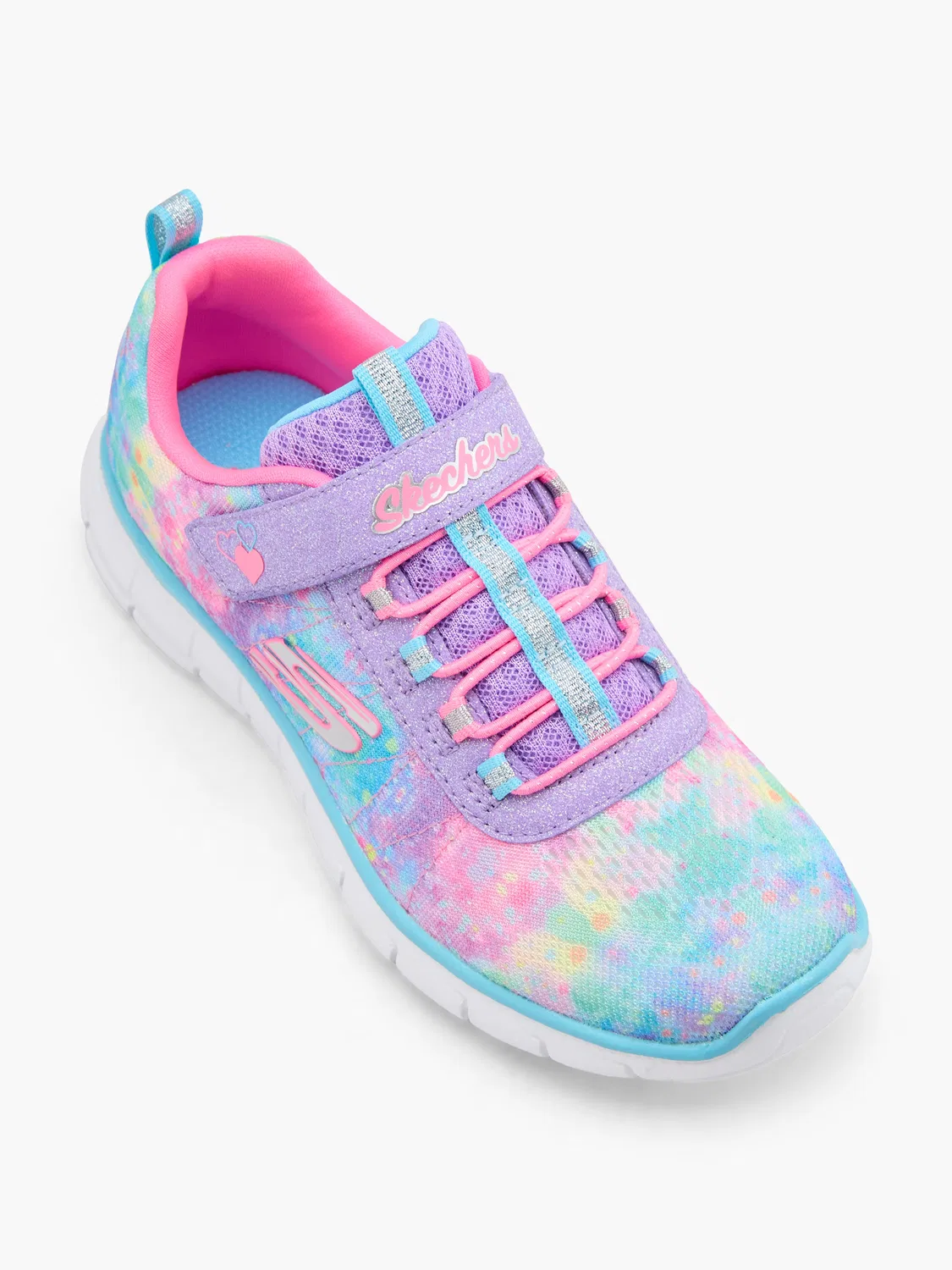 Детские кроссовки с эластичной шнуровкой Skechers VIM, фиолетовый — фото 2