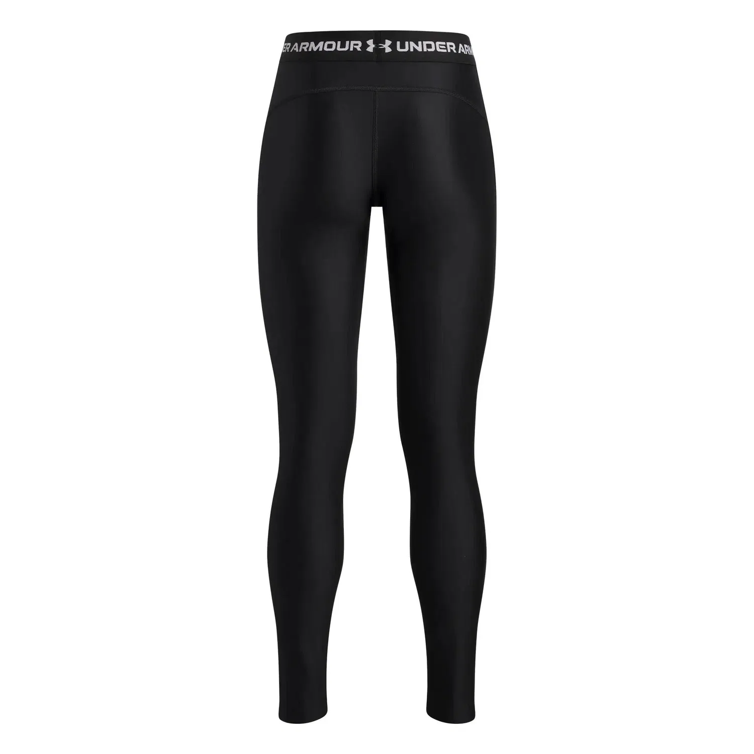 Детские леггинсы с длинным рукавом HeatGear Legging Under Armour, Schwarz Weiss Schwarz — фото 2