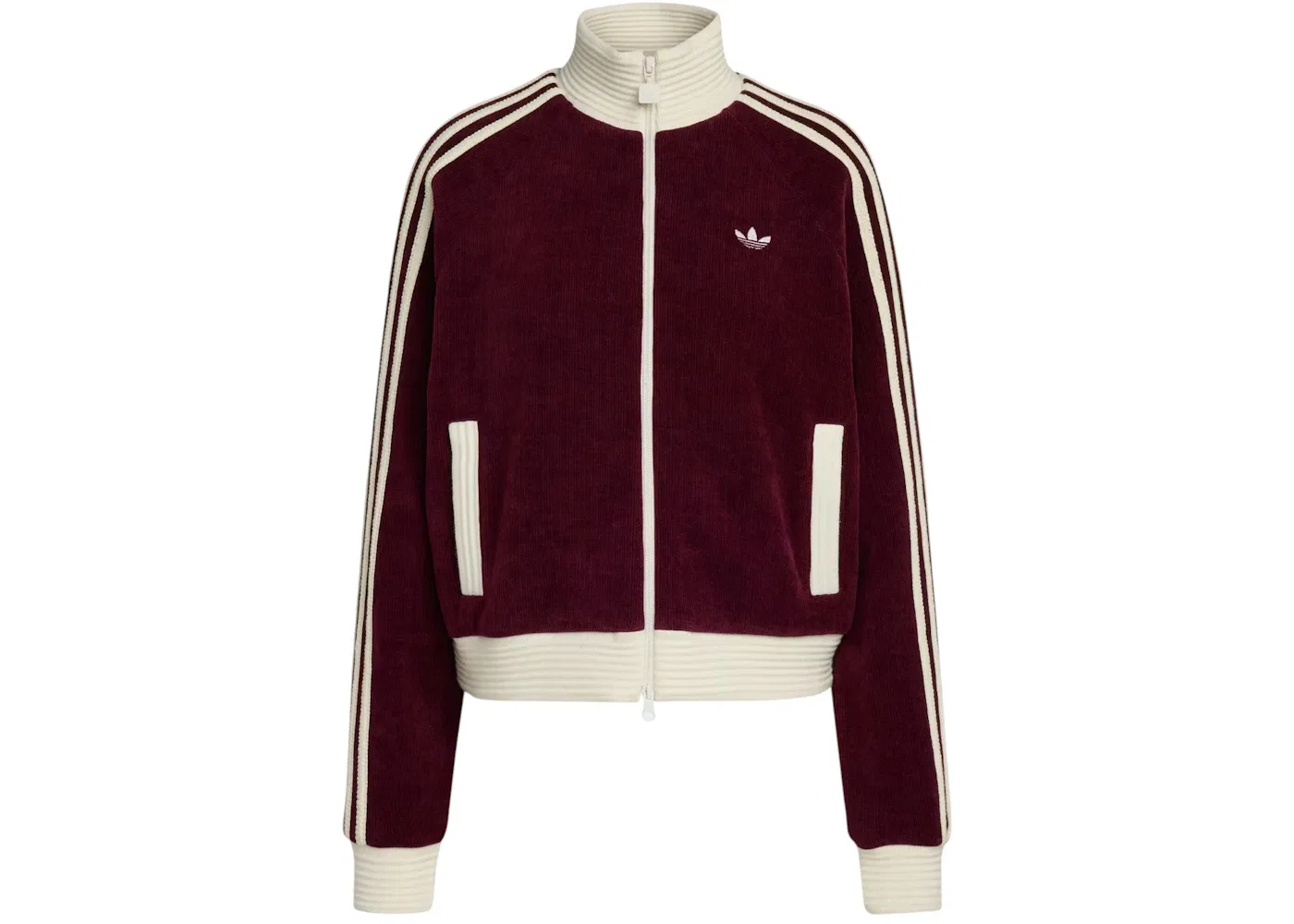 Женская куртка из велюра Maroon Adidas