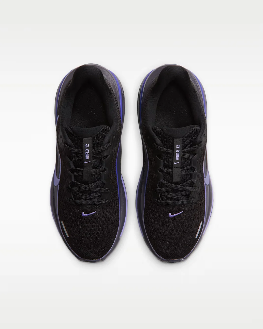Кроссовки детские Nike Winflo 12, черный/фиолетовый — фото 3
