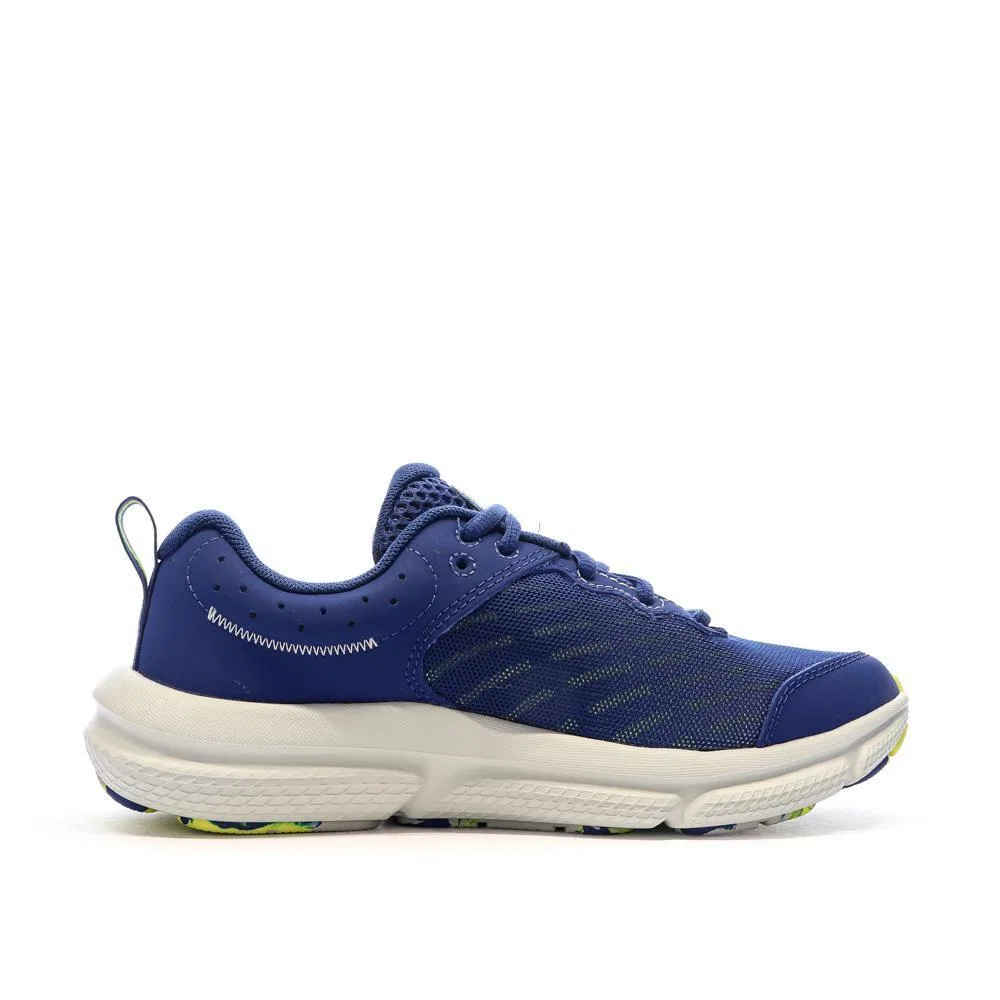 Детские кроссовки с закрытым носком Under Armour BGS Assert, Blau Weiss — фото 3