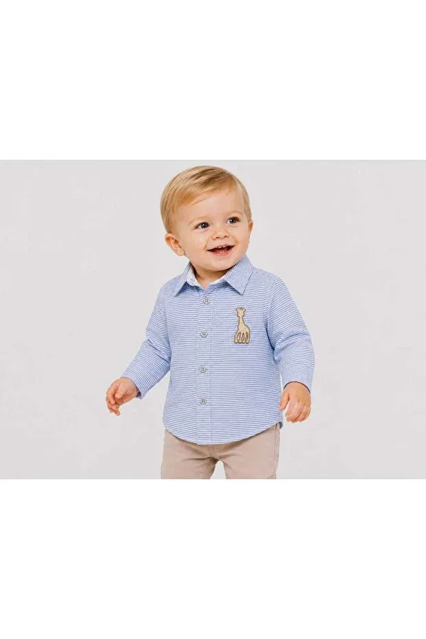 Детская рубашка для мальчиков с длинным рукавом Isis baby boy Outlet, Blue