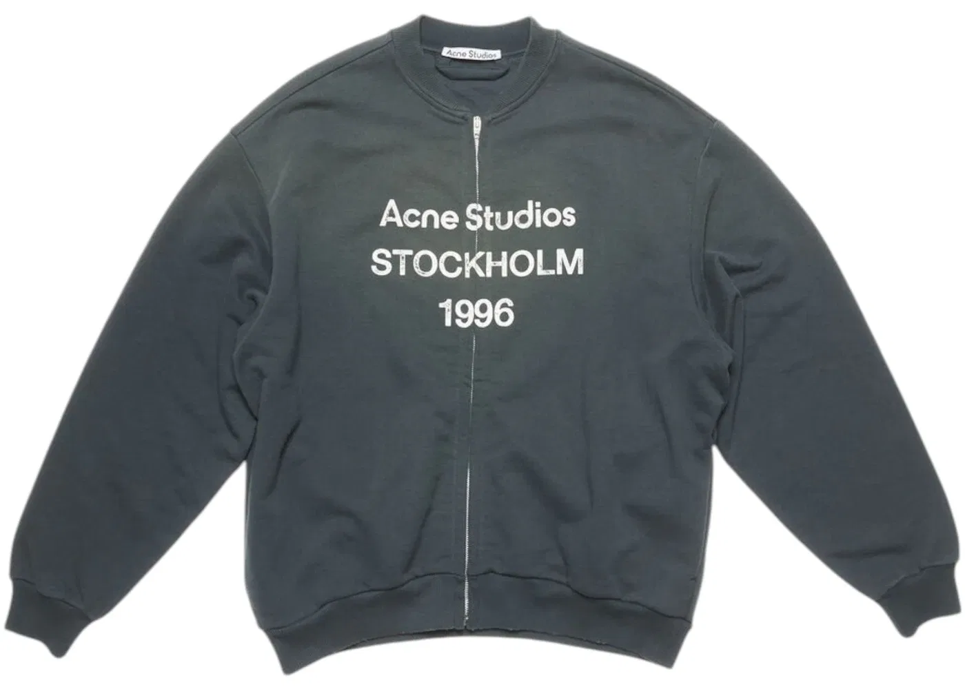 Мужской свитер с молнией Sweater Acne Studios, Black
