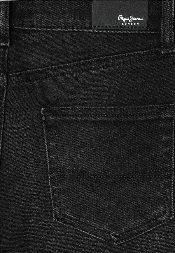 Брюки приталенные Finly Pepe Jeans, faded black wash, черный — фото 4