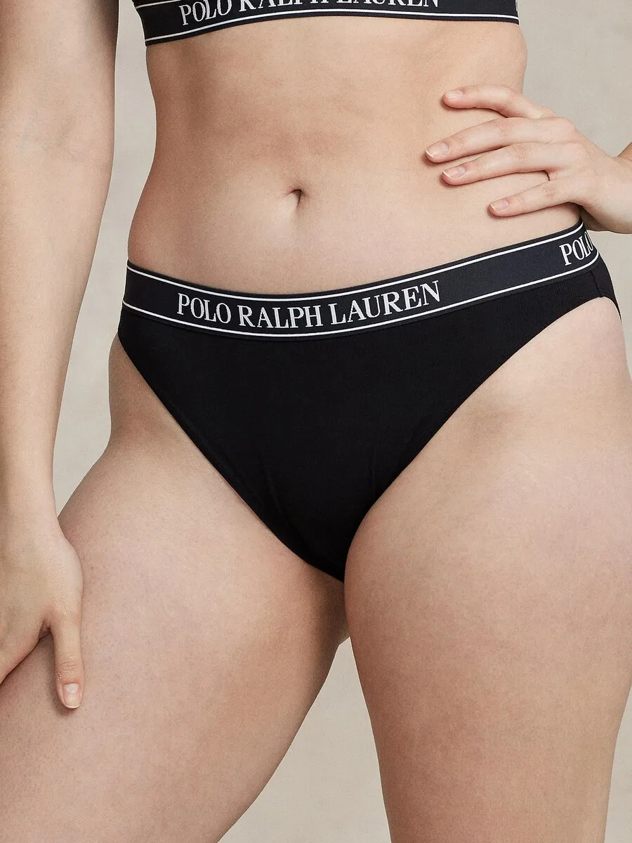 Черные трусики Polo Ralph Lauren — фото 3